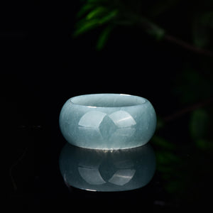 Burmese Myanmar Ice Type Jadeite Thick Rings