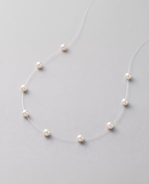 925 Sterling Silver Natural Freshwater Pearl Necklace