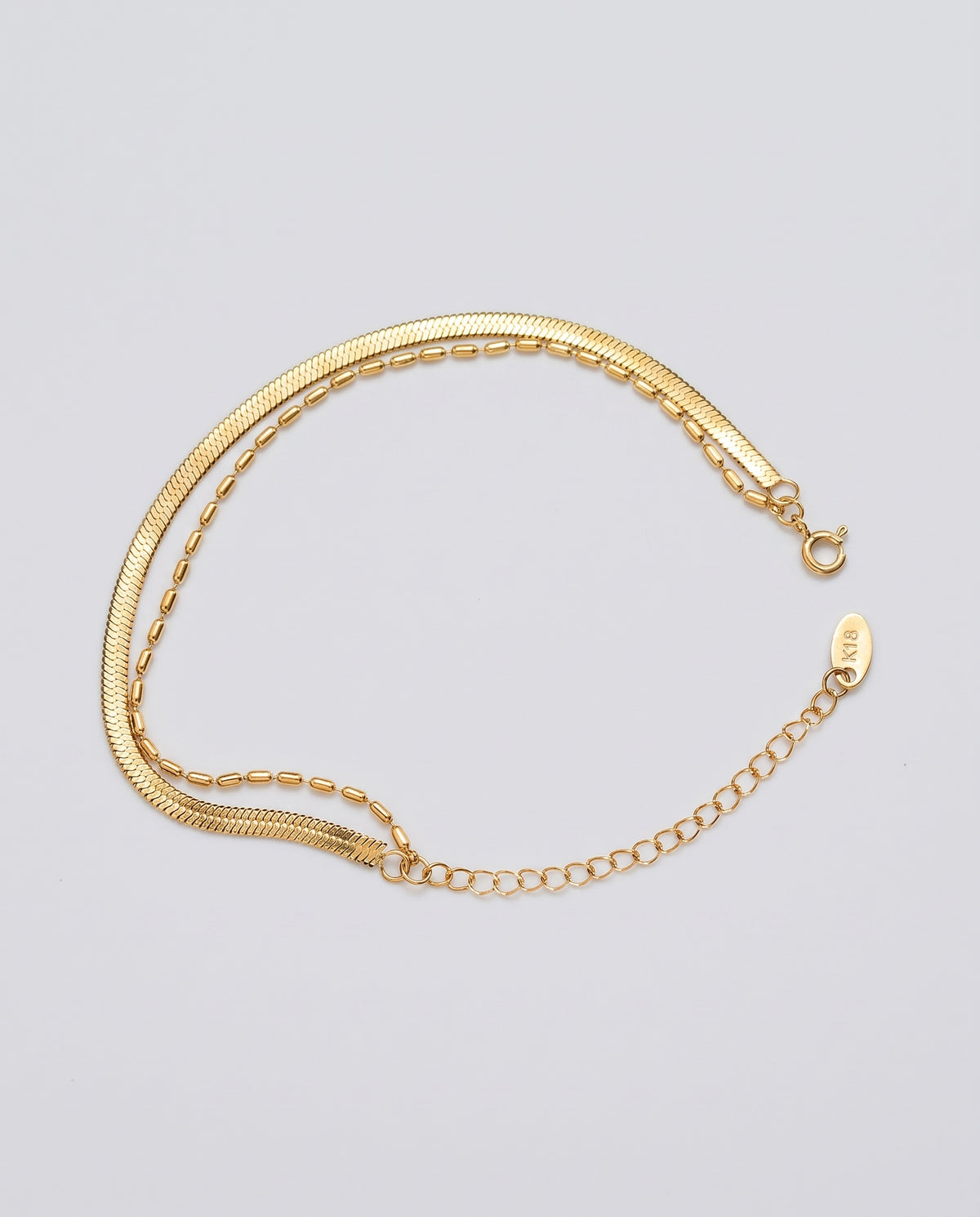 Seraphine Double Layer Bracelet Titanium Steel Women Bracelet