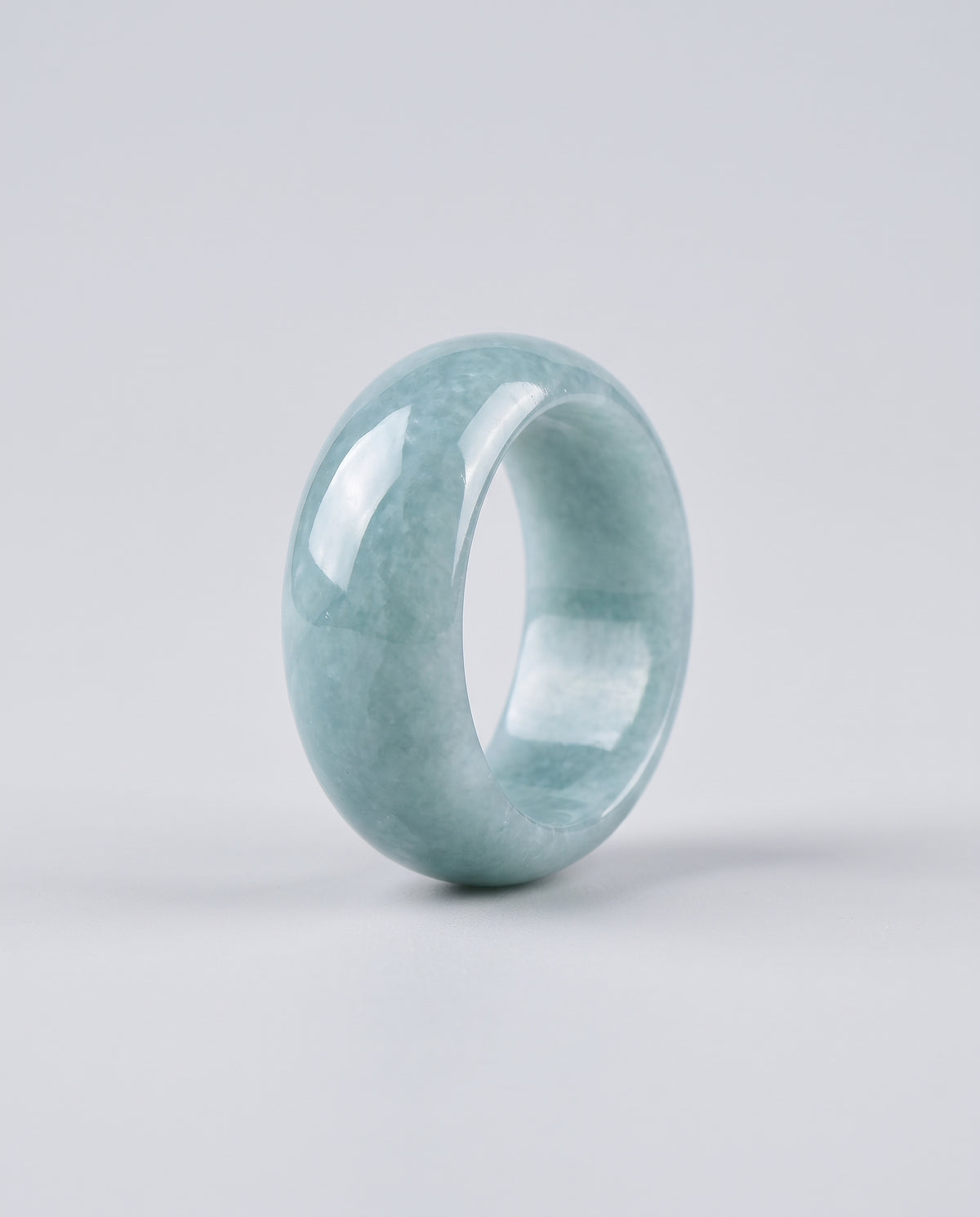 Burmese Myanmar Ice Type Jadeite Thick Rings