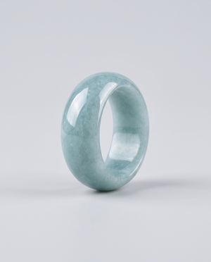 Burmese Myanmar Ice Type Jadeite Thick Rings