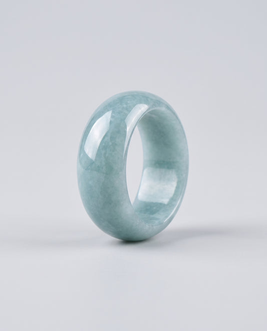 Burmese Myanmar Ice Type Jadeite Thick Rings